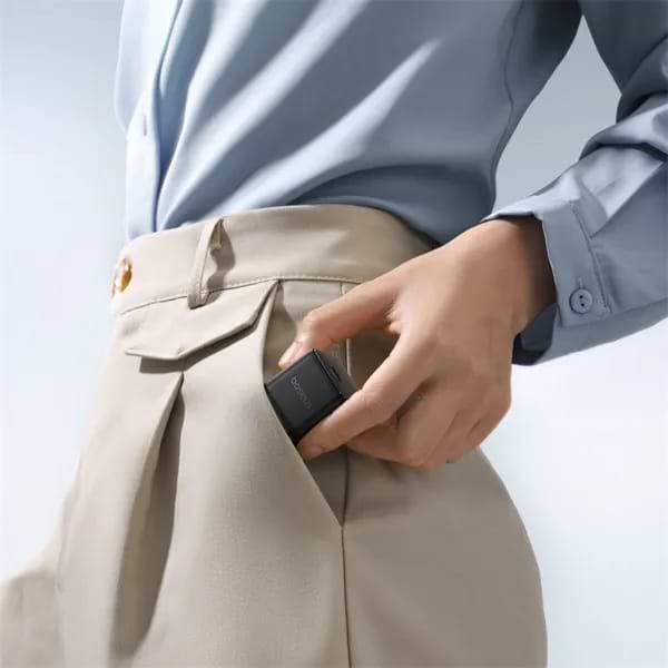 Фото - Сетевое зарядное устройство Baseus Palm Fast Charger 1C 20W EU Cluster Black (P10111602113-00)