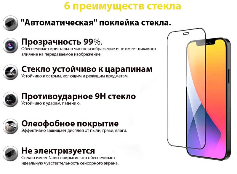 Фото - Захисне скло для смартфона BeCover for Apple iPhone 13 Pro Max Black (706664)