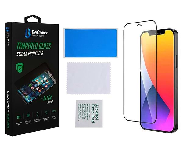 Фото - Захисне скло для смартфона BeCover for Apple iPhone 13 Pro Max Black (706664)