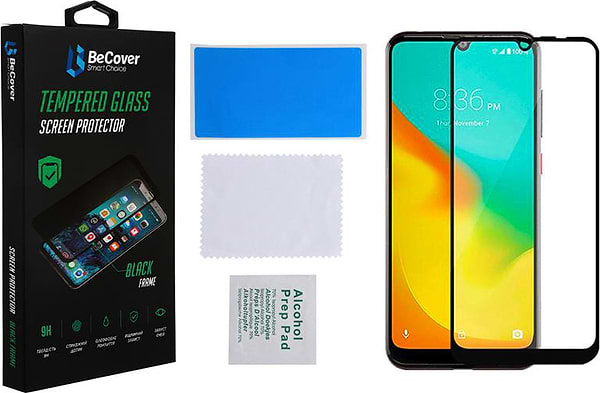 Фото - Захисне скло для смартфона BeCover for ZTE Blade A51/A71 Black (706670)
