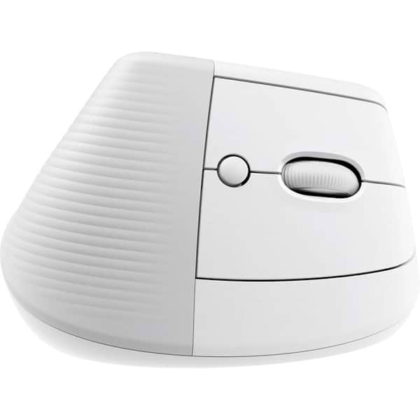 Фото - Мышь беспроводная Logitech Lift for Mac Vertical Ergonomic Off White (910-006477)
