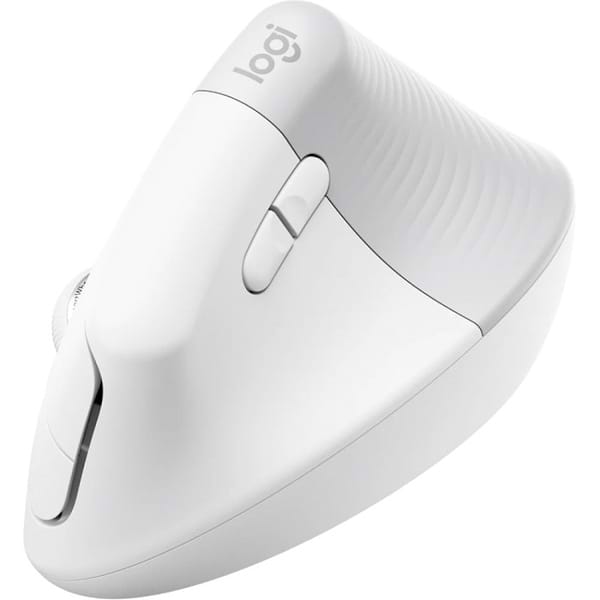 Фото - Мышь беспроводная Logitech Lift for Mac Vertical Ergonomic Off White (910-006477)