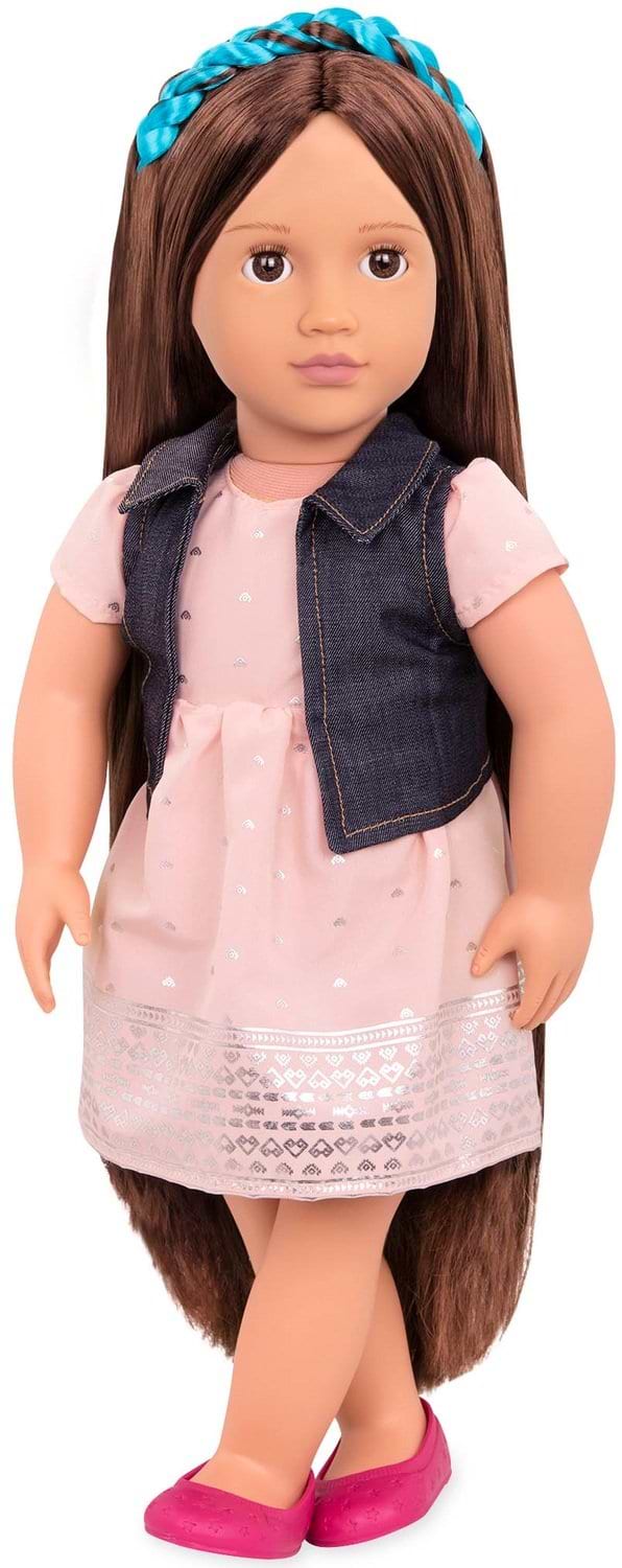 Фото - Лялька Our Generation Кейлін брюнетка зі зростаючим волоссям 46 см (BD31204Z)