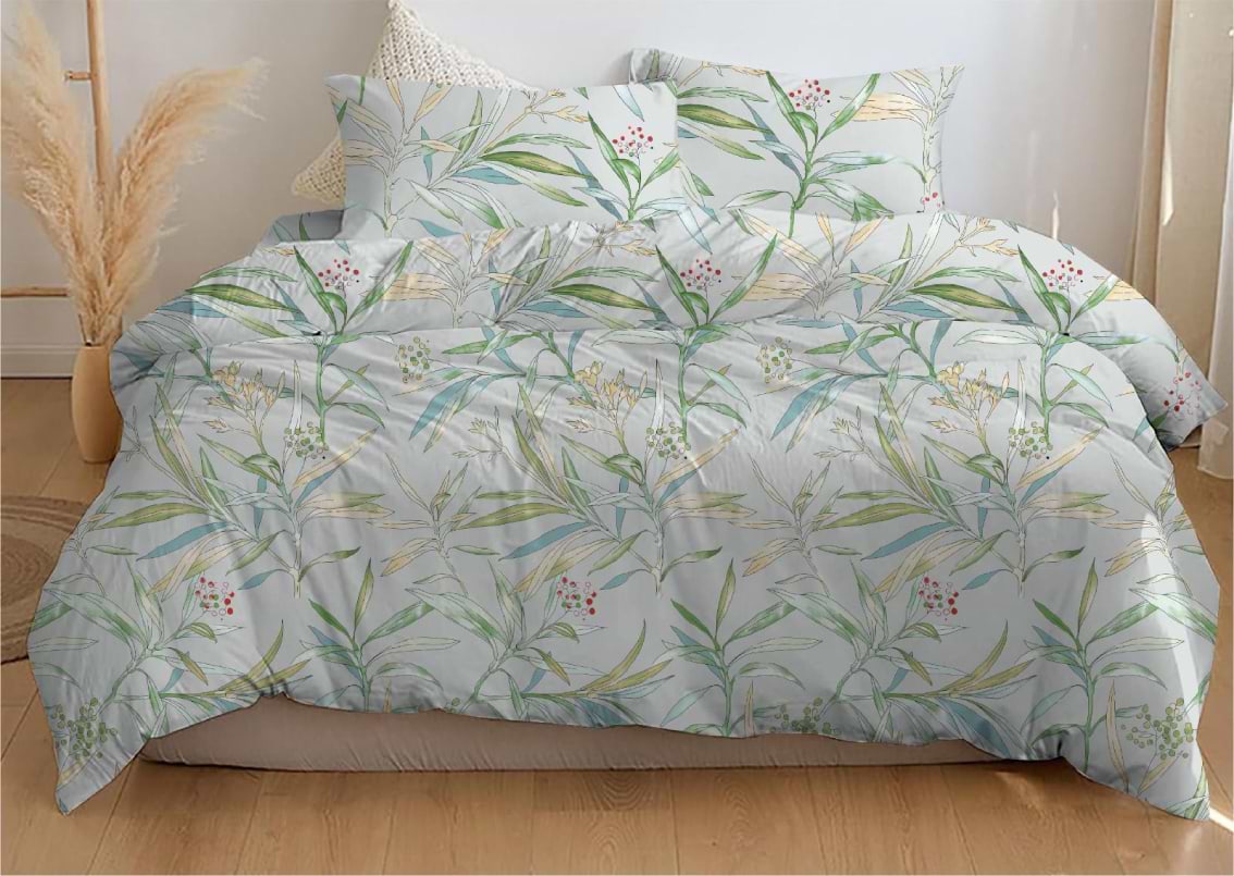 Комплект постельного белья Zastelli Oliva on light бязь 145х210 (22617)