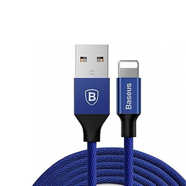 Фото - Кабель синхронизации данных Baseus Yiven USB-Lightning 1.8m Navy Blue (CALYW-A13)