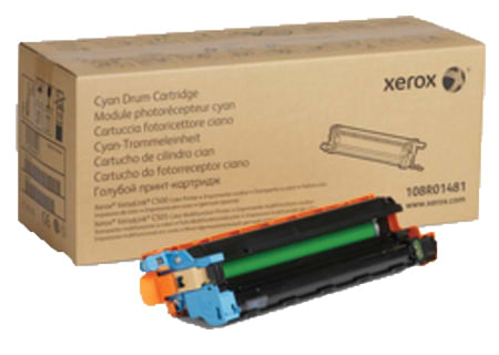 Картридж для цветных лазерных принтеров Xerox VL C500/C505 Cyan 40000 стр. (108R01481)