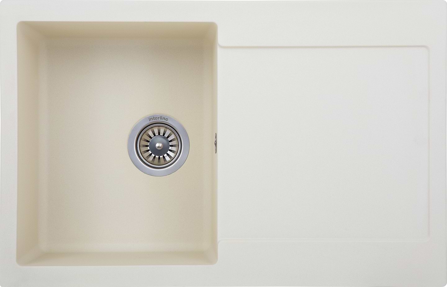 Мийка кухонна Interline Vega Old White