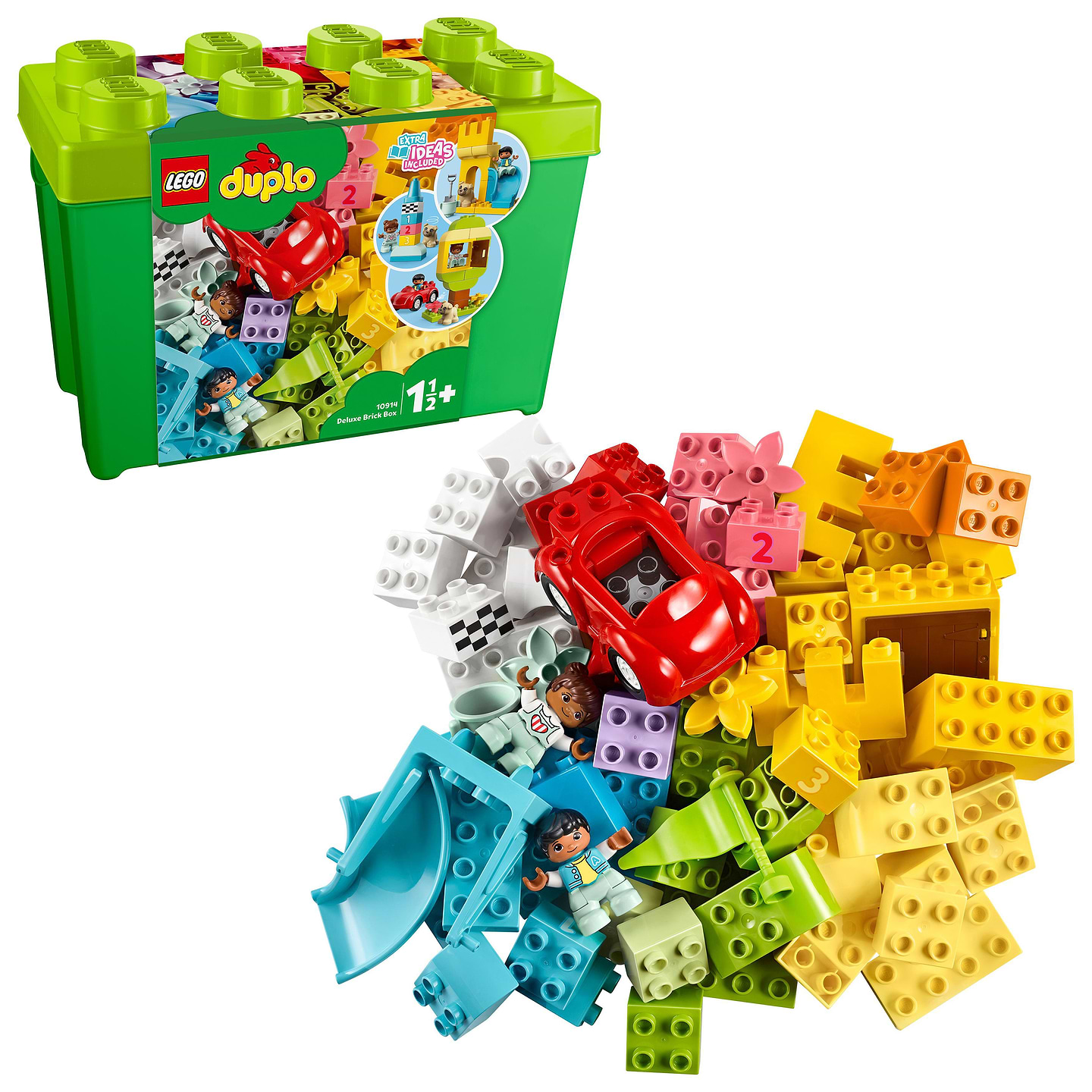 Конструктор LEGO DUPLO Большая коробка с кубиками (10914) - Фото 1