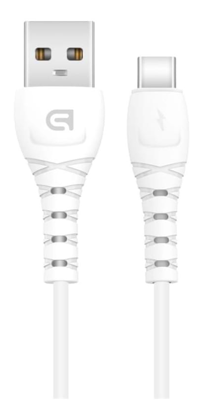 Кабель синхронізації даних Armorstandart AR16 USB - Type-C, 3А, 1 m White (ARM59533) - Фото 1