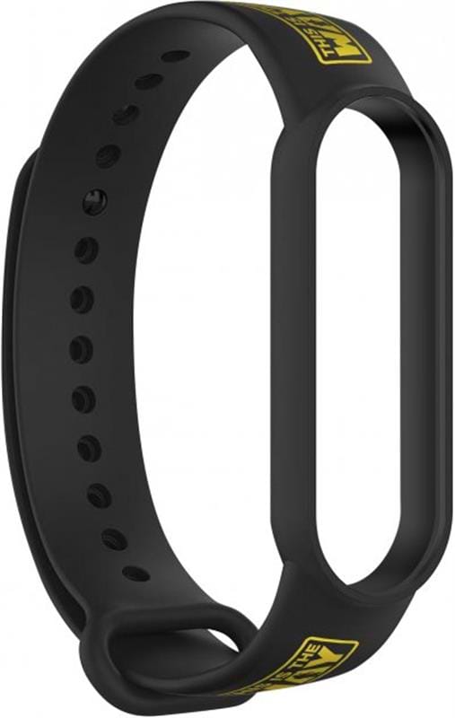 Ремінець для фітнес-браслету Armorstandart for Xiaomi Mi Band 6/5 Appeal Black (ARM59258)