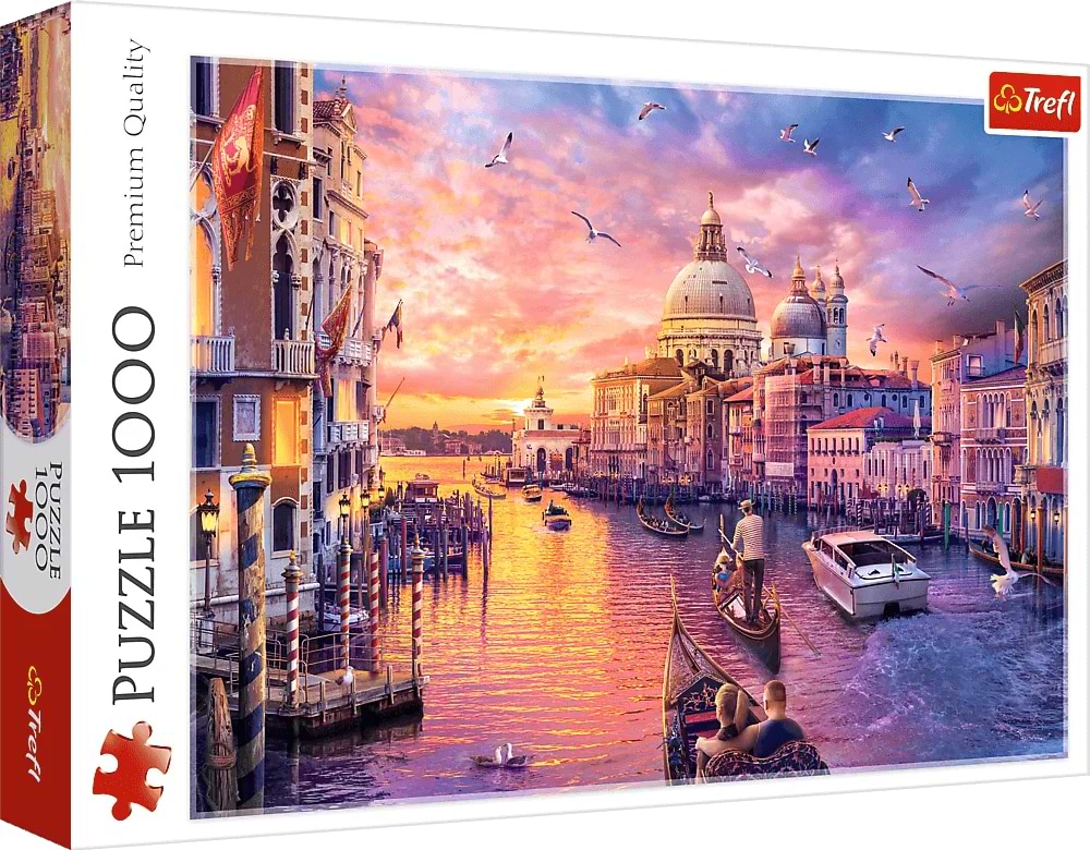 Пазли (8 +) Trefl Принади Венеції 1000 ел. (09269) - Фото 1