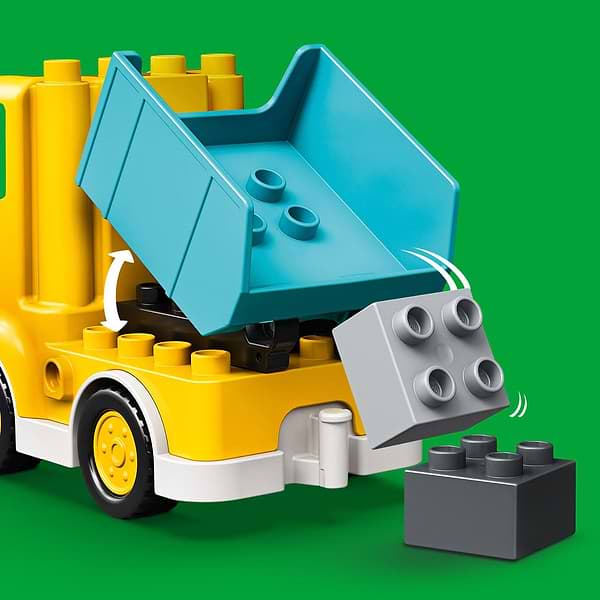 Фото - Конструктор LEGO DUPLO Вантажівка і гусеничний екскаватор (10931)