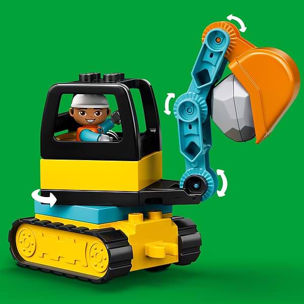 Фото - Конструктор LEGO DUPLO Вантажівка і гусеничний екскаватор (10931)