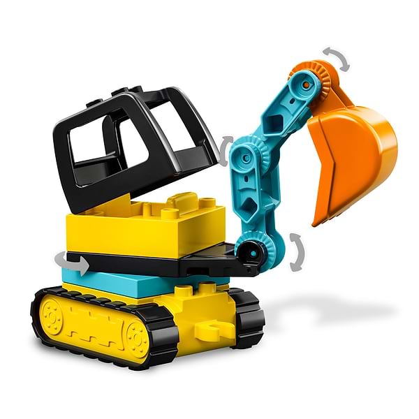 Фото - Конструктор LEGO DUPLO Вантажівка і гусеничний екскаватор (10931)