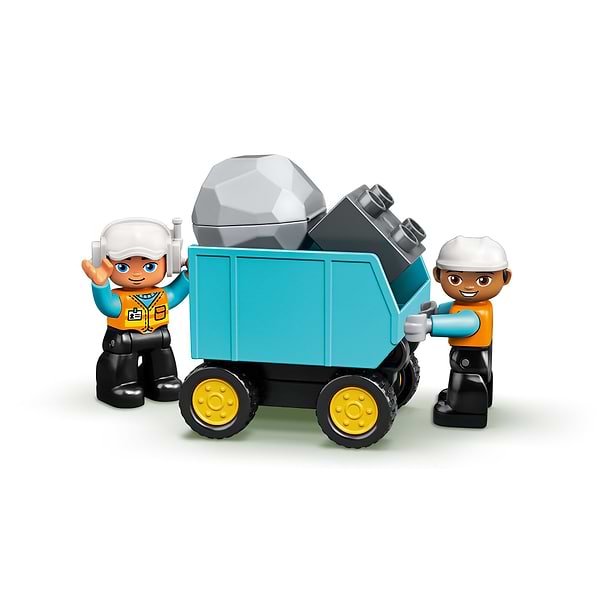 Фото - Конструктор LEGO DUPLO Вантажівка і гусеничний екскаватор (10931)