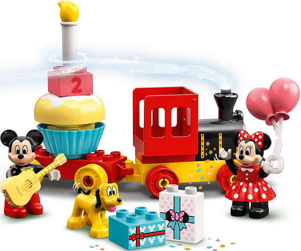 Фото - Конструктор LEGO DUPLO │ Disney Святковий потяг Міккі та Мінні (10941)
