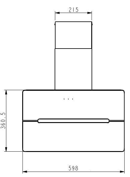 Фото - Уцінка - Витяжка декоративна Elica LIXA WH/A/60 #