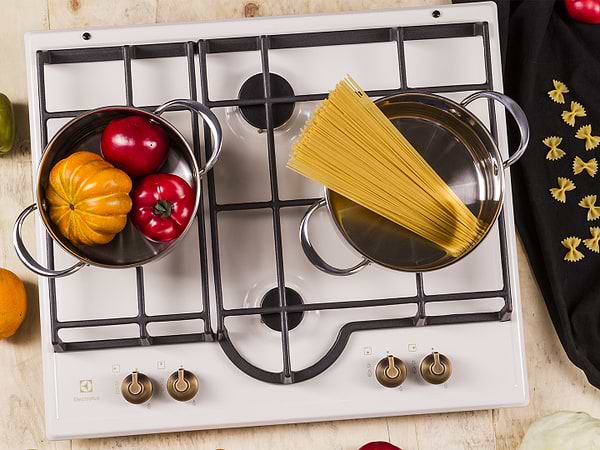 Фото - Уценка - Варочная панель газовая Electrolux GPE363RBW