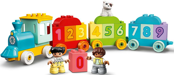 Фото - Конструктор LEGO DUPLO My First Поезд с цифрами – учимся считать (10954)