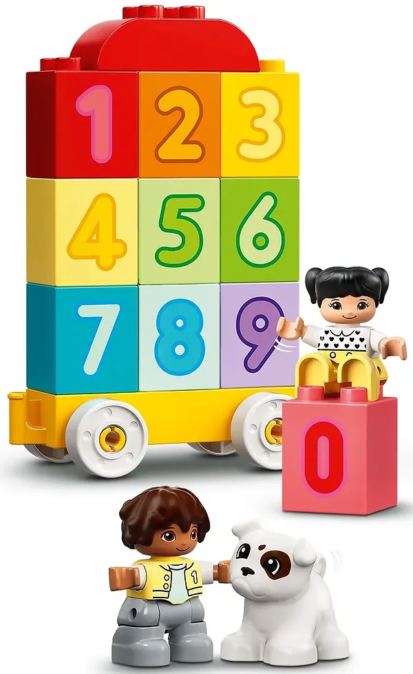 Фото - Конструктор LEGO DUPLO My First Поезд с цифрами – учимся считать (10954)