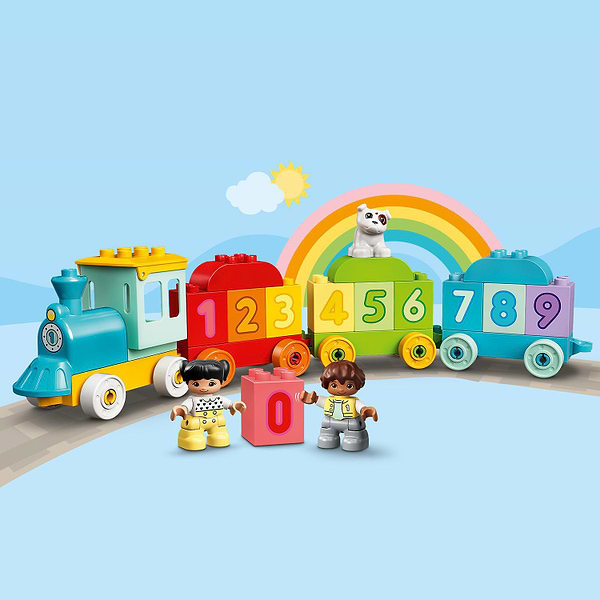 Фото - Конструктор LEGO DUPLO My First Поезд с цифрами – учимся считать (10954)