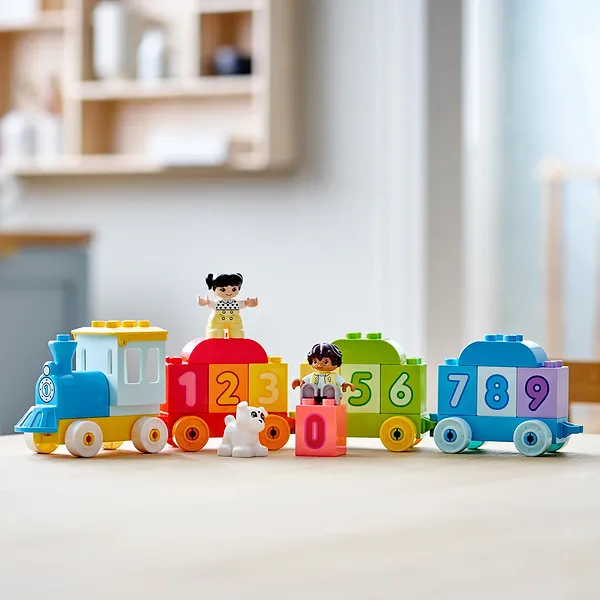 Фото - Конструктор LEGO DUPLO My First Поезд с цифрами – учимся считать (10954)