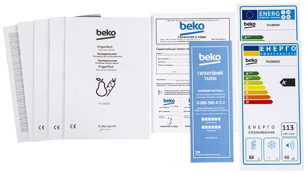 Фото - Холодильник Beko TS190020