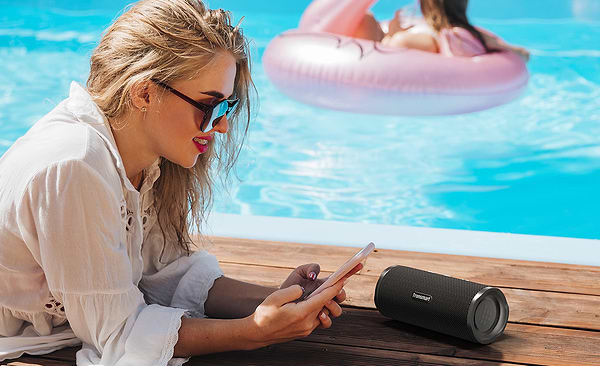Фото - Портативна акустика Tronsmart Mirtune C3 Black (1096414)