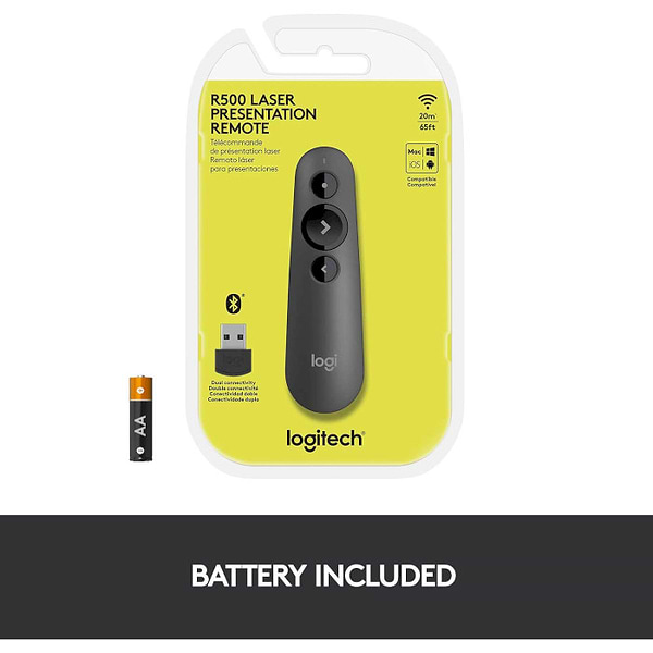 Фото - Презентер Logitech R500s Presentation Remote (910-005843)