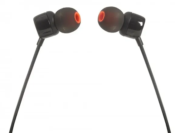 Фото - Наушники вкладыши JBL T110 Black (JBLT110BLK)
