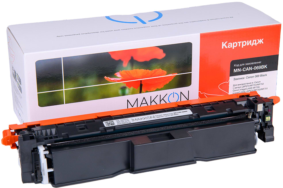 Картридж-тонер Makkon Canon 069 для MF-752/754 black (MN-CAN-069BK)