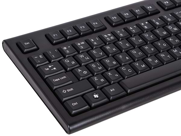 Фото - Клавіатура дротова A4tech KR-85 USB (Black)