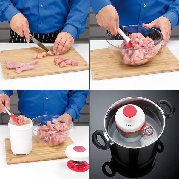 Фото - Форма для приготування шинки Tescoma 420866 PRESTO, з термометром