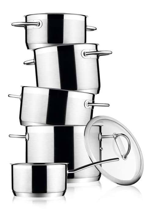 Фото - Набор посуды Tescoma 726010 VISION, 10 предметів, нерж. 18/10