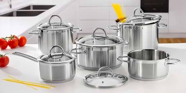 Фото - Набор посуды Tescoma 726010 VISION, 10 предметів, нерж. 18/10