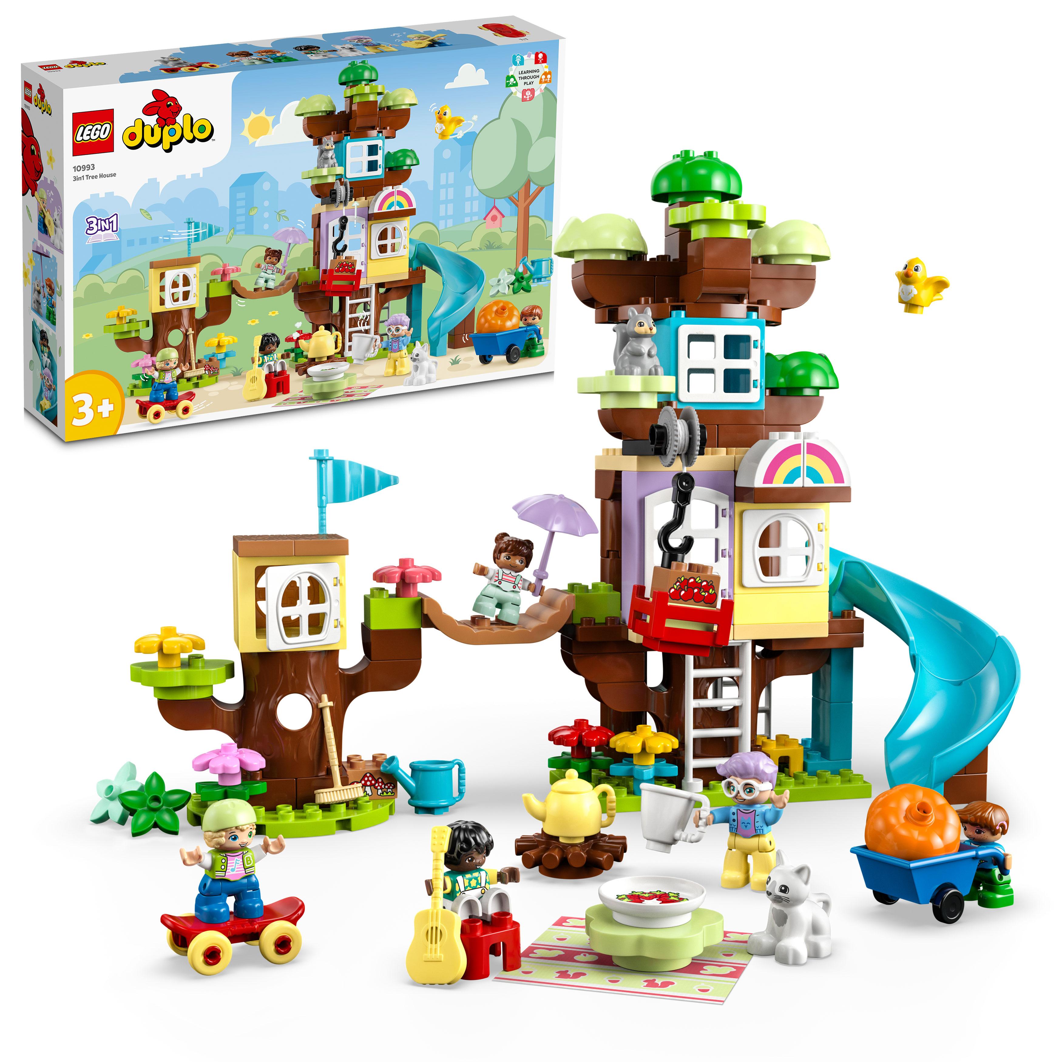 Конструктор LEGO DUPLO Town Домик на дереве 3 в 1 (10993) - Фото 1