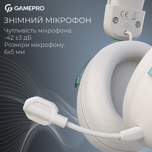 Фото - Гарнитура беспроводная игровая GamePro Asgard Freya Pro (HSW201WB)