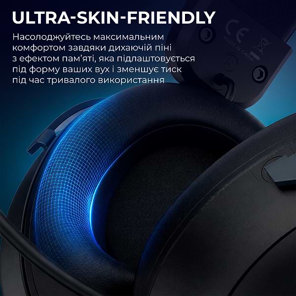 Фото - Гарнитура беспроводная игровая GamePro Asgard Freya Pro (HSW201B)