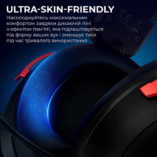 Фото - Гарнитура беспроводная игровая GamePro Asgard Freya Pro (HSW201BR)