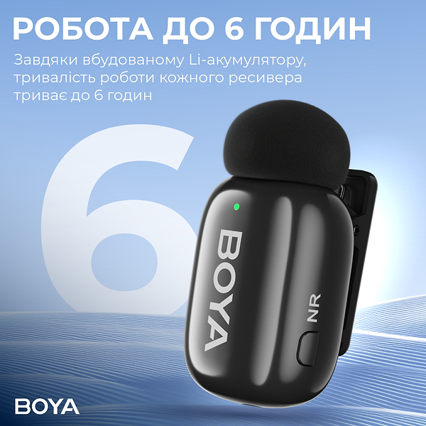 Фото - Мікрофон для смартфона Boya mini-16 Type-C Black
