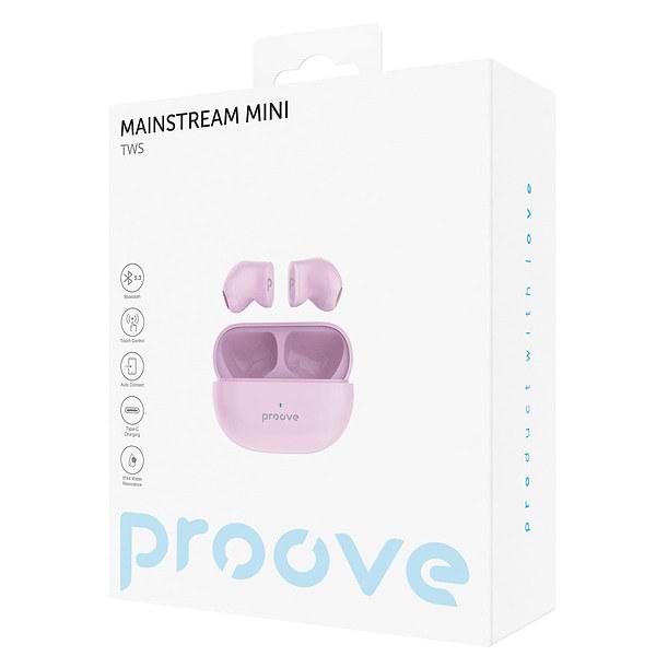 Фото - Навушники вкладиші бездротові TWS Proove Mainstream Mini TWS Purple (TWMM00010009)