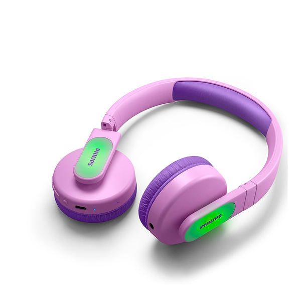 Фото - Наушники накладные беспроводные Philips Kids TAK4206 On-ear Wireless Mic Pink