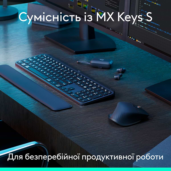 Фото - Мышь беспроводная Logitech MX Master 3S Performance BE Graphite (910-007501)
