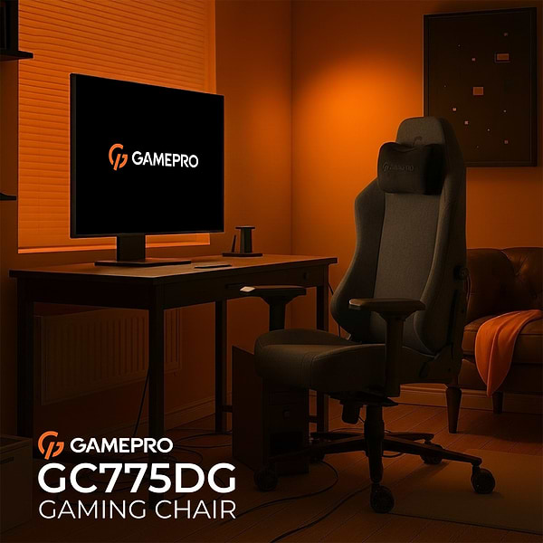 Фото - Крісло для геймерів GamePro GC775DG Dark Grey