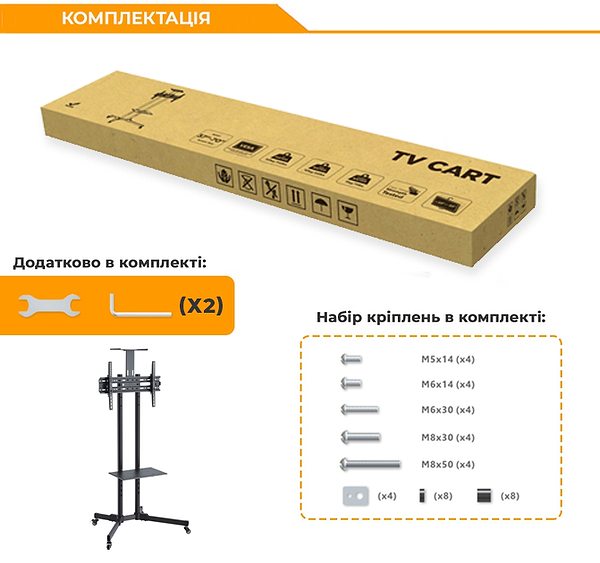 Фото - Крепление для телевизора ITECHmount T1028B