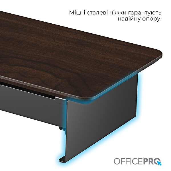 Фото - Стол для ноутбука OfficePro MR145DW Dark Wood/Black