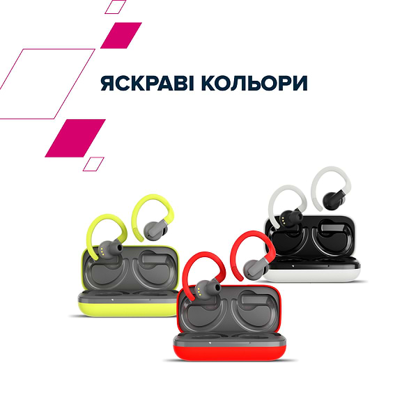 Фото - Наушники вкладыши беспроводные TWS Canyon OnRun 11 Sport Wireless charge White (CNS-TWS11W)