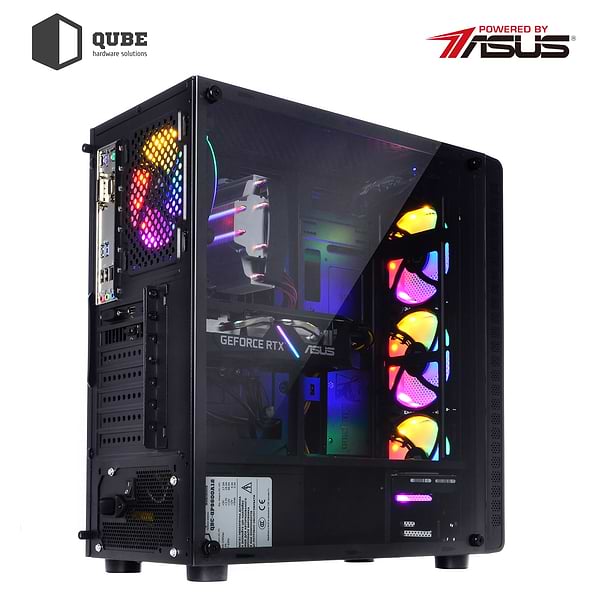 Фото - Уценка - Системный блок QUBE QB i5 11400F GTX 1660 TI 6GB 1641 (i511400FGTX1660TI6GB1641)