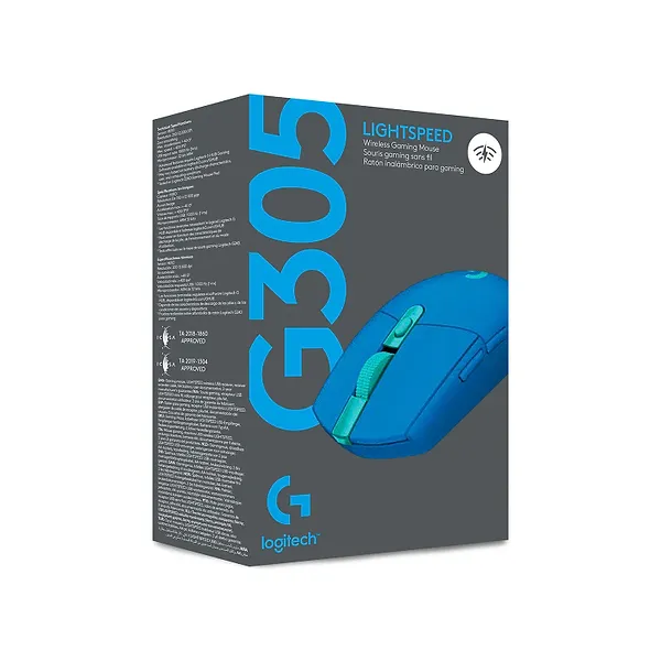 Фото - Миша бездротова ігрова Logitech G305 Lightspeed Blue (910-006014)