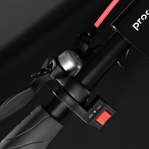 Фото - Электросамокат Proove Model Urban Plus App 450W Black/Red (URBP45035402)